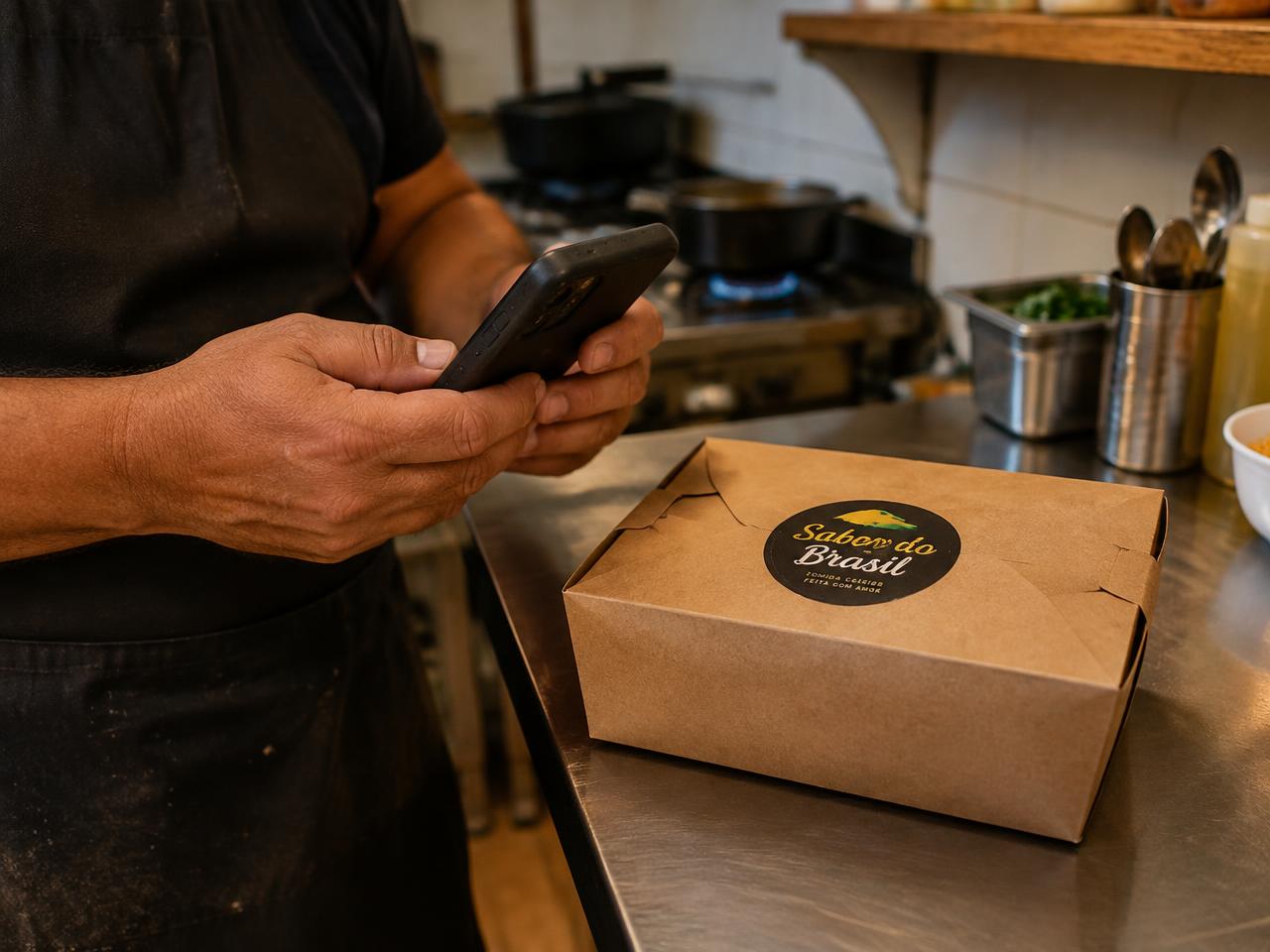 VendeUai delivery no celular